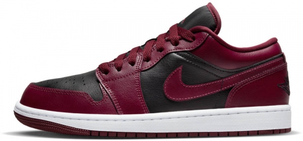 Кросівки Nike AIR JORDAN 1 LOW DC0774-006 р.38,5 US 7,5 24,5 см бордовий