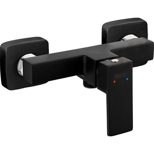 Смеситель для душа Ferro Zicco BZI7BL черный