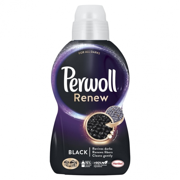 Гель для машинной и ручной стирки Perwoll для темных и черных вещей 0,99 л 