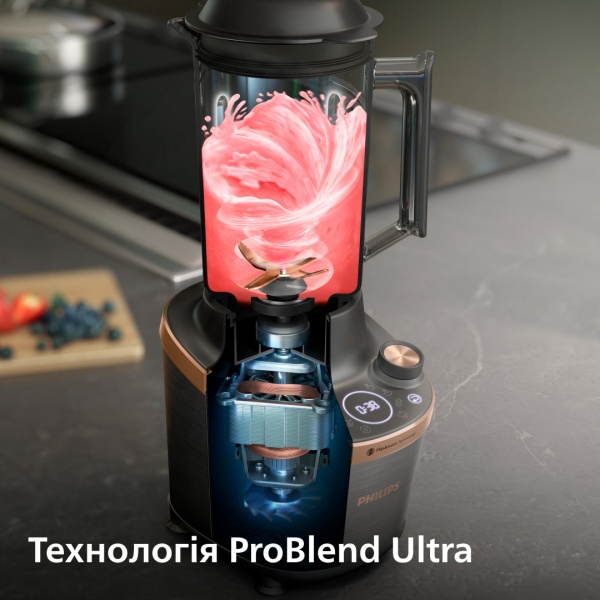 Высокоскоростной блендер с модулем соковыжималки Philips Flip & Juice HR3770/00 