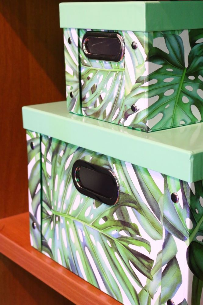 Ящик для хранения Union CN230620-16 зеленый Leaf green L 360x360x250 мм