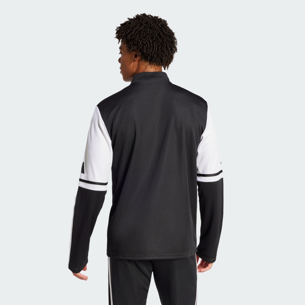 Джемпер Adidas SQ25 TR TOP BLACK/WHITE JE2767 р.XL черный