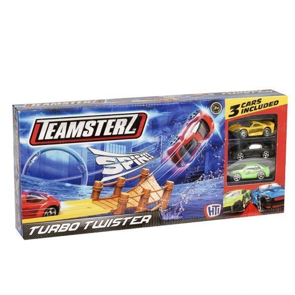 Игровой набор Teamsterz Автотрек Тубро с 3 машинками 1416655
