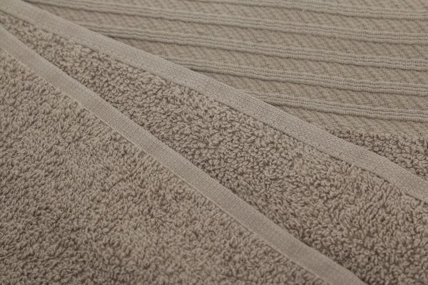 Набор полотенец махровых 2 шт. Soft бежевый Durutex 