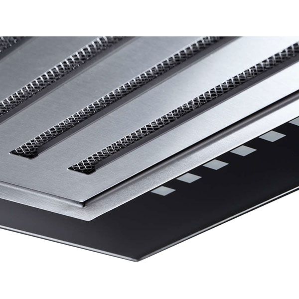 Вытяжка Pyramida HEF 22 inox/black 90 см