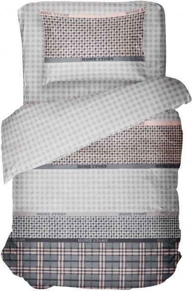 Комплект постельного белья Home Story 1,5 серый UP! (Underprice) 