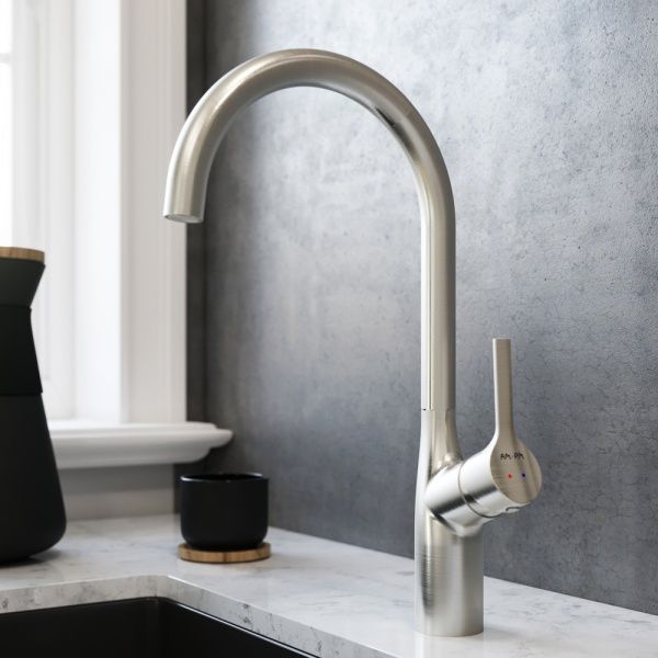 Смеситель для кухни AM.PM сатин X-Joy S F85B07E11