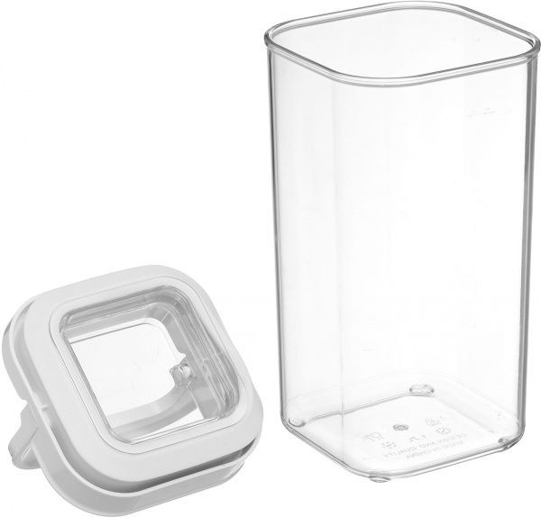 Контейнер із кришкою квадратний 1,7 л Flamberg Premium