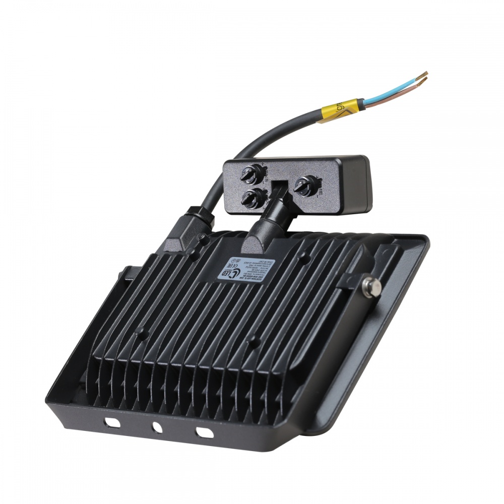 Прожектор с датчиком движения LED CONCEPT Gorteen FL 030 30 Вт IP65 черный