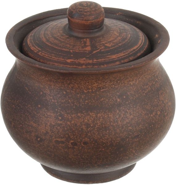 Горщик для сметани 0,5 л задимлений