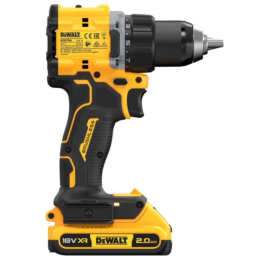 Шуруповерт аккумуляторный DeWalt DCD794D2T