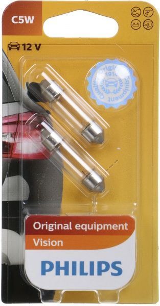Автолампа Philips Vision C5W 12V (12844B2)