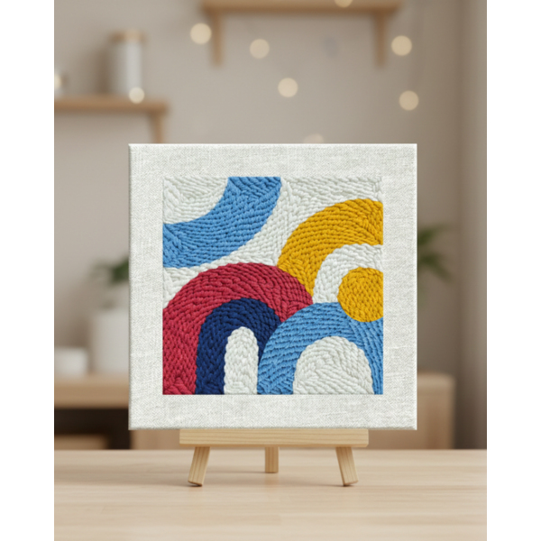 Набор для ковровой вышивки Brushme Цветовой ритм