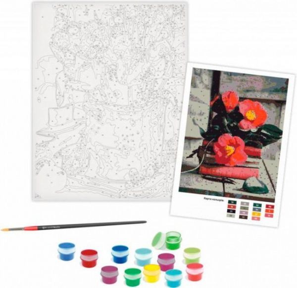 Картина по номерам стандарт акриловая живопись по номерам Гармония Rosa Start 