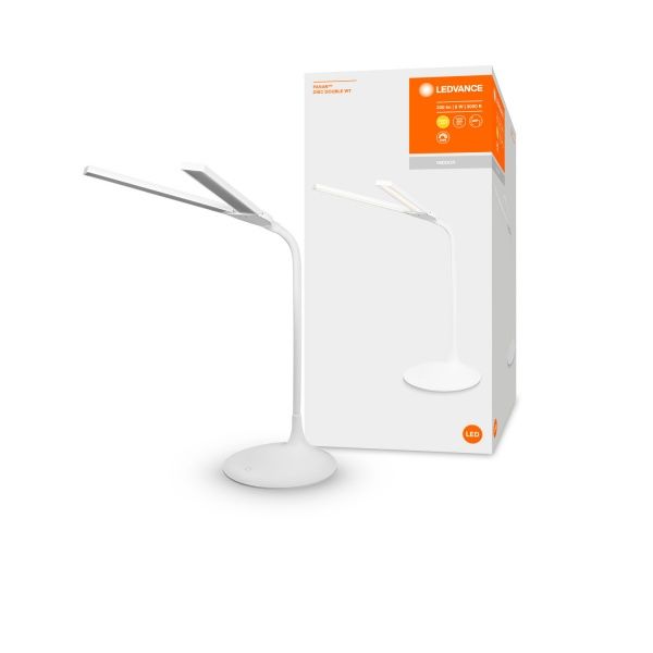 Настільна лампа Ledvance подвійна Panan LED 6 Вт білий 