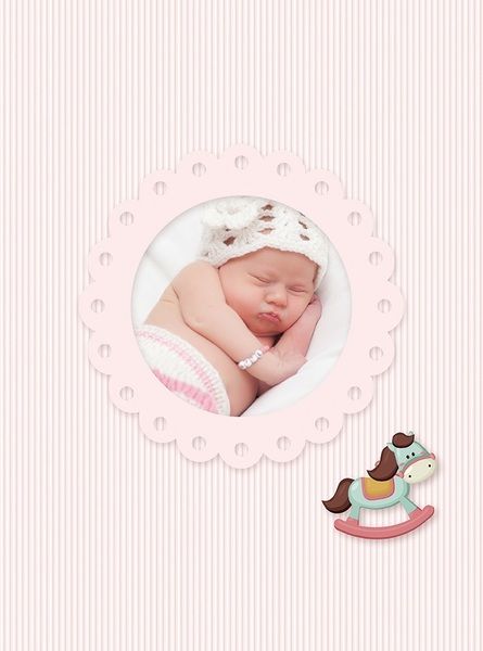 Фотоальбом UFO 20 листов S22x32 pink horse