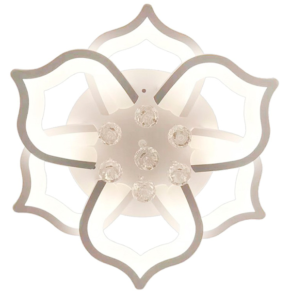 Люстра светодиодная Victoria Lighting Gardenia/PL6 с пультом ДУ 105 Вт белый 