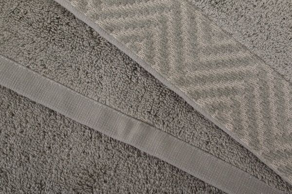 Полотенце 100x150 см светло-серый Arrows 