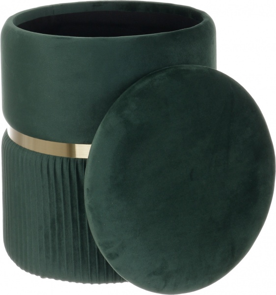 Скриня-пуф Bernard зелений 31,5х31,5х38 см 