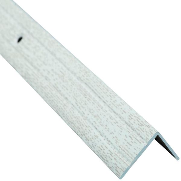 Профиль алюминиевый лестничный 24.5х20 мм 0.9 м дуб полярный