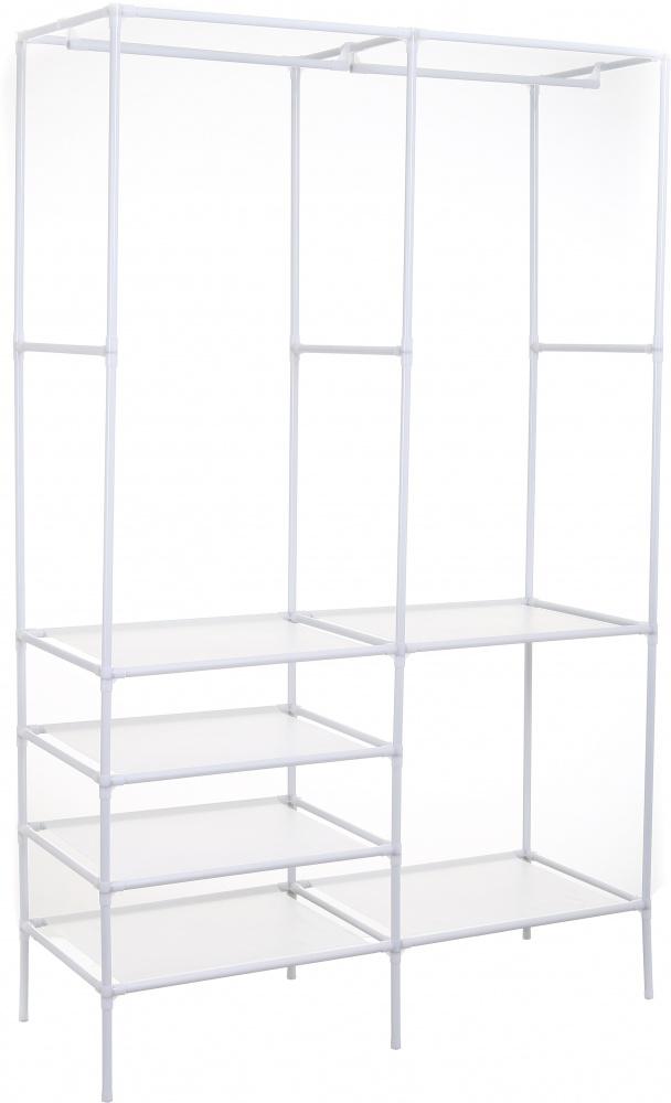 Тканевый шкаф PEVA 1730х1070х450 мм белый