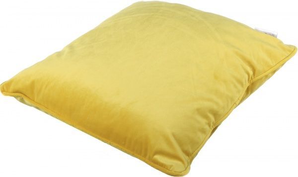 Подушка Велюр 45x45 см желтый La Nuit 
