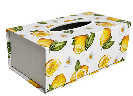 Салфетница декоративная CooverBox Капри лимоны 202х108х75