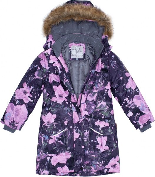 Куртка-парка HUPPA MONA р.152 серый 12200030-91618-152 