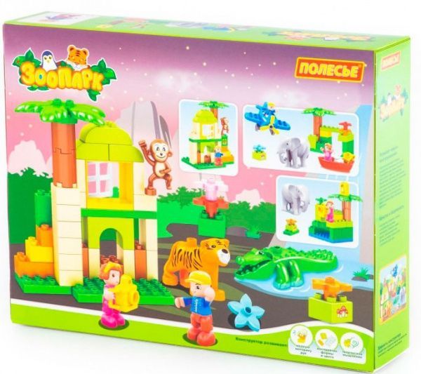 Конструктор Полісся Зоопарк 77738