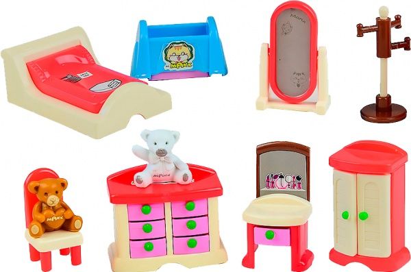 Ігровий набір Shantou Меблі у книжці HY-061AE