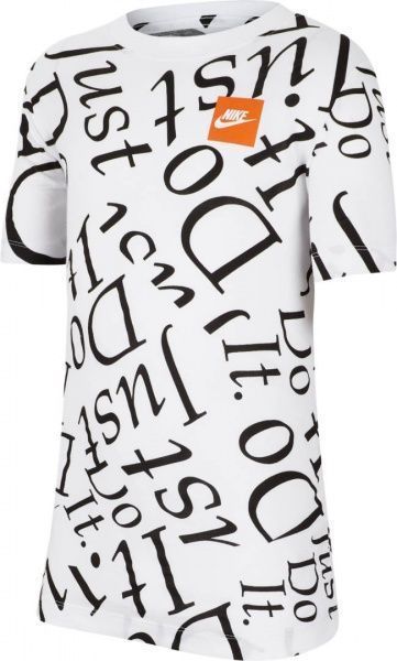 Футболка Nike B NSW TEE AOP JDIY CT2617-100 XL білий