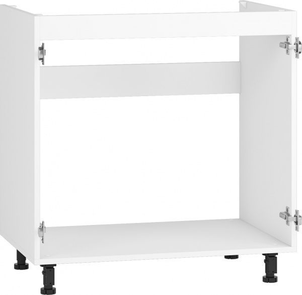 Тумба нижня Грейд 80/82 під мийку ТОП 600x820x522 мм білий 