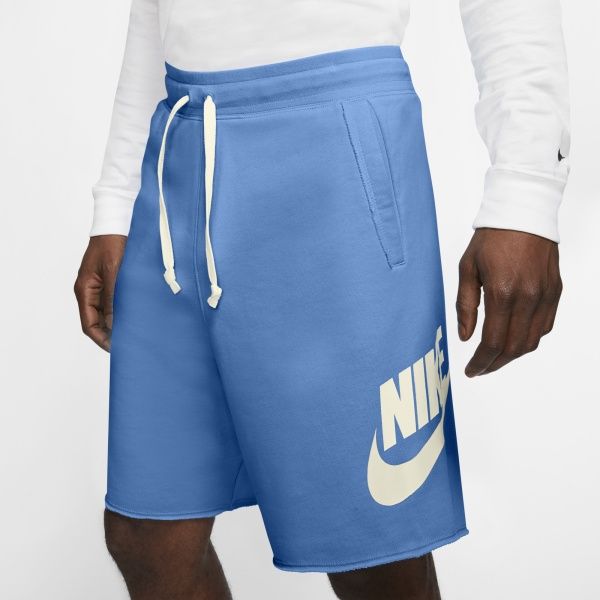 Шорти Nike M NSW SPE SHORT FT ALUMNI AR2375-462 р. S блакитний