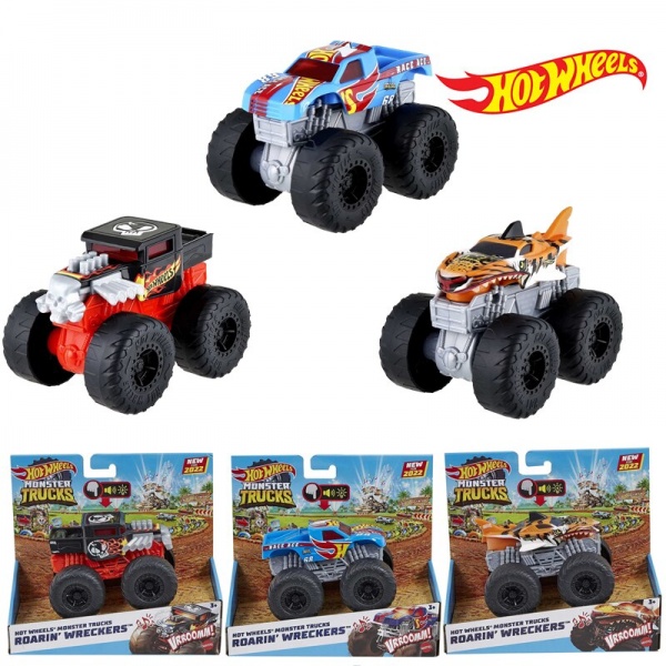 Автомобіль Hot Wheels Monster Trucks Ревущі позашляховики в асортименті 1:43 HDX60