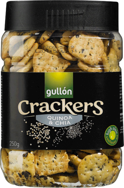 Крекер Gullon з кіноа та чіа (8410376051940) 250 г 