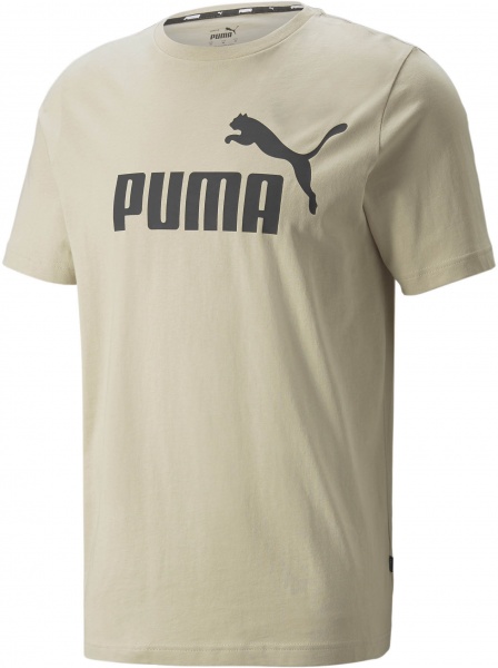 Футболка Puma ESS Logo Tee (s) 58666764 р.M бежевий