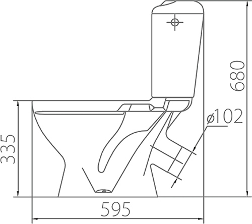 Детский унитаз Kolo Bambi 109900UA