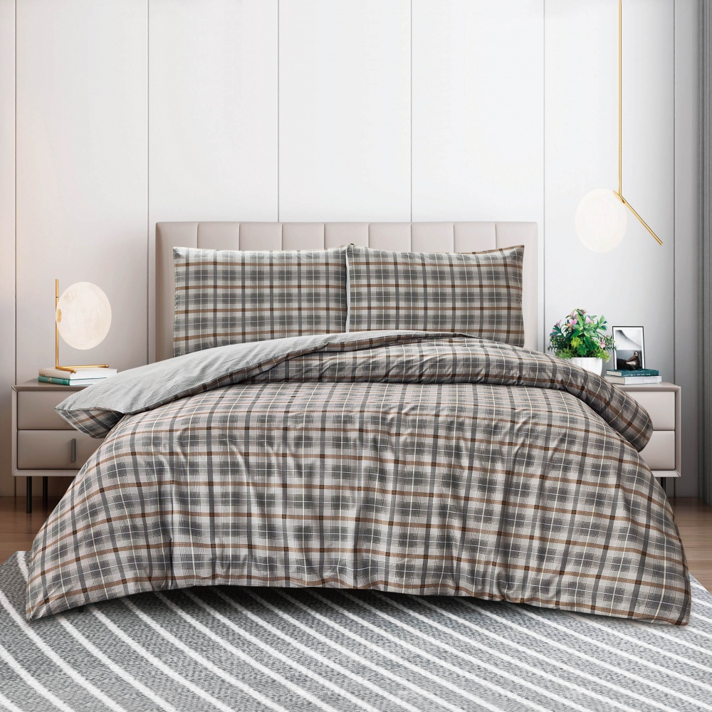 Комплект постільної білизни Gabriel 1,5 бежевий La Nuit