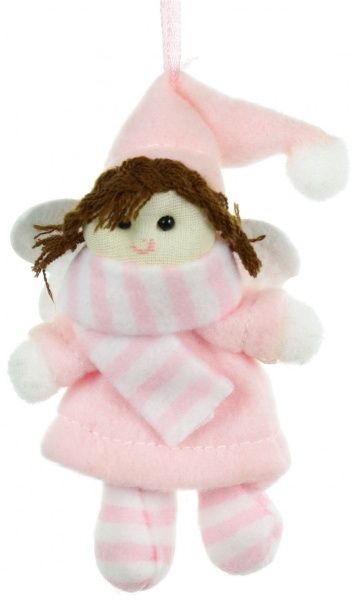 Декорация новогодняя Девочка 16 см 