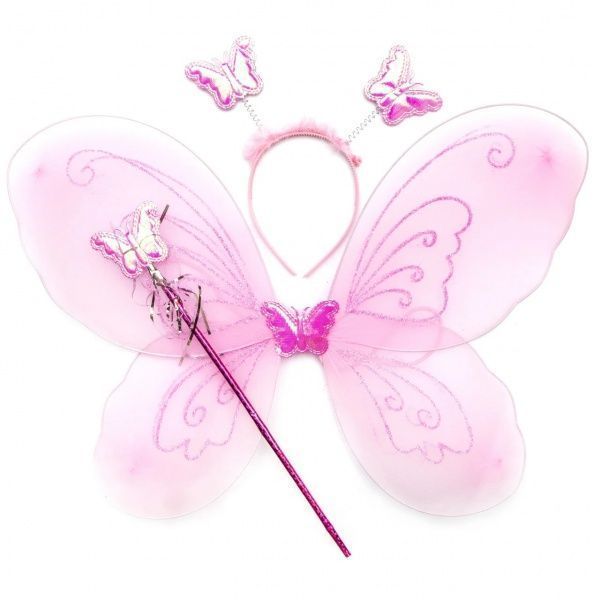 Набір карнавальний Бабочка рожевий 517250 
