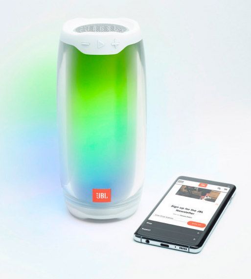Акустическая система JBL® Pulse 4 white 