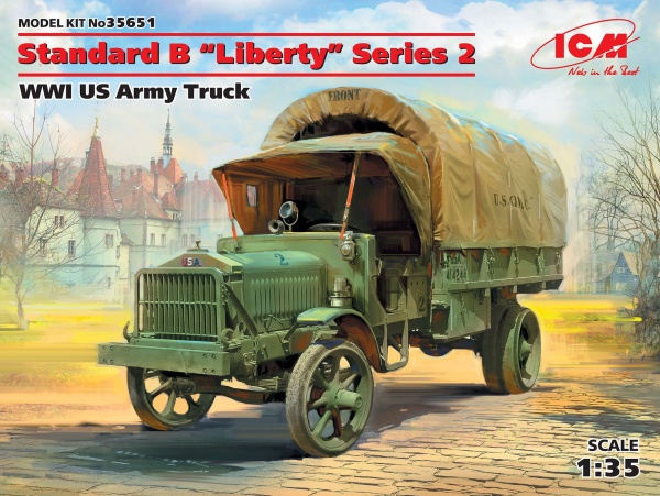 Збірна модель ICM вантажник армії США Standard B Liberty 2-й серії (4823044406005) 1:35