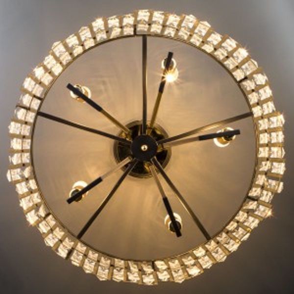 Люстра потолочная Strotskis Zolletta 5x60 Вт E14 золотой 313/5 (золото) 