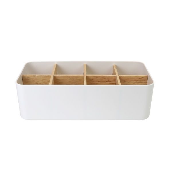 Органайзер MVM FH-03 WHITE/WOOD 84x272x132 мм