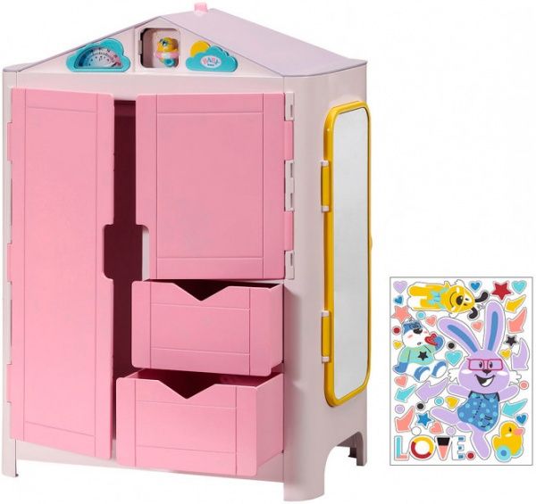 Набір Zapf Baby Born Гардероб з качечкою та прогнозом погоди 827987