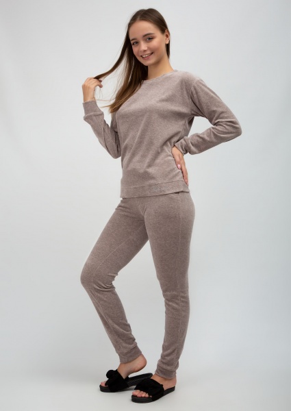 Костюм домашній жіночий Roksana 675/50203 р. M капучино 