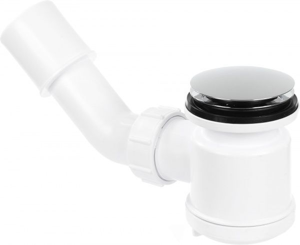 Сифон для поддона McAlpine d50мм, выс. 90мм, крыш. 