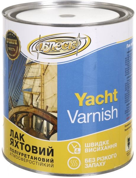 Лак полиуретановый MAXIMUM Блеск прозрачный 2,1кг