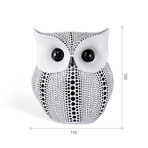 Статуэтка DH-ST-07 White Сова МВМ