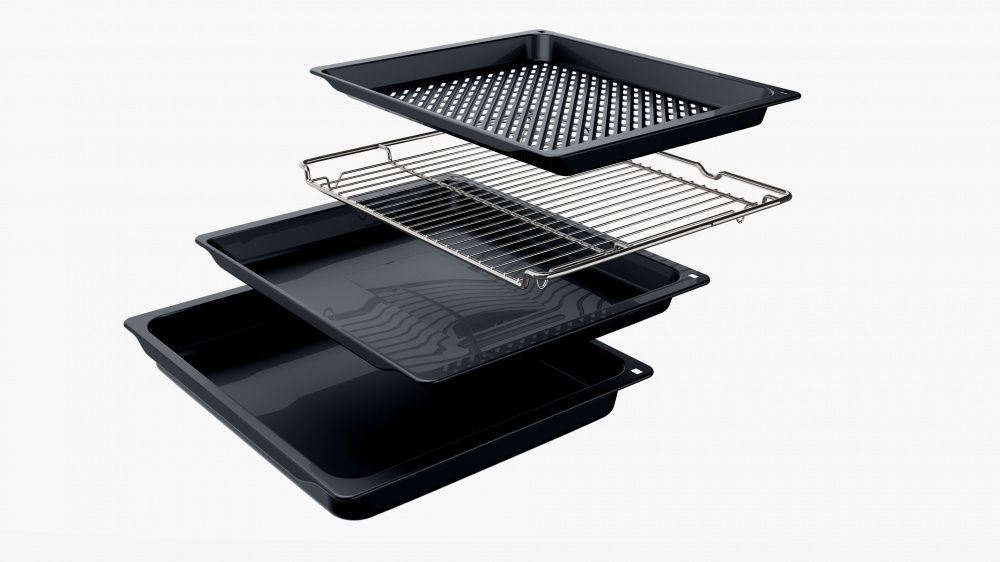 Духовой шкаф Bosch HUA736EA0T с функцией добавления пара